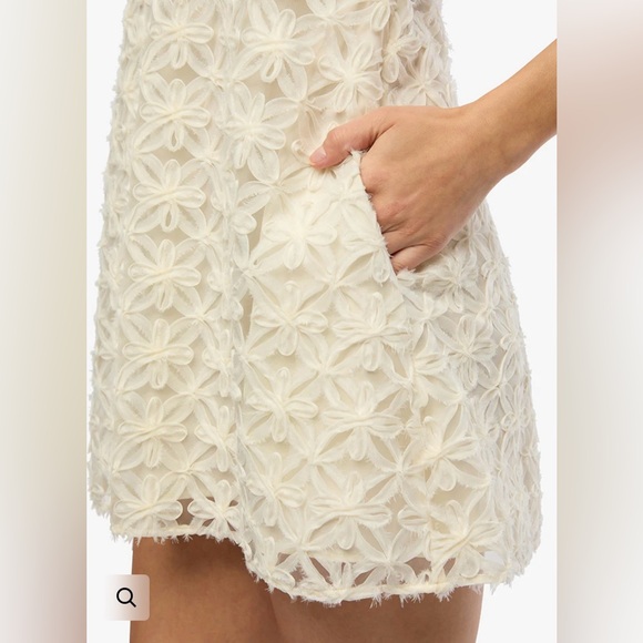 NWT! WeWoreWhat A-Line Lace Mini Dress - Picture 6 of 13